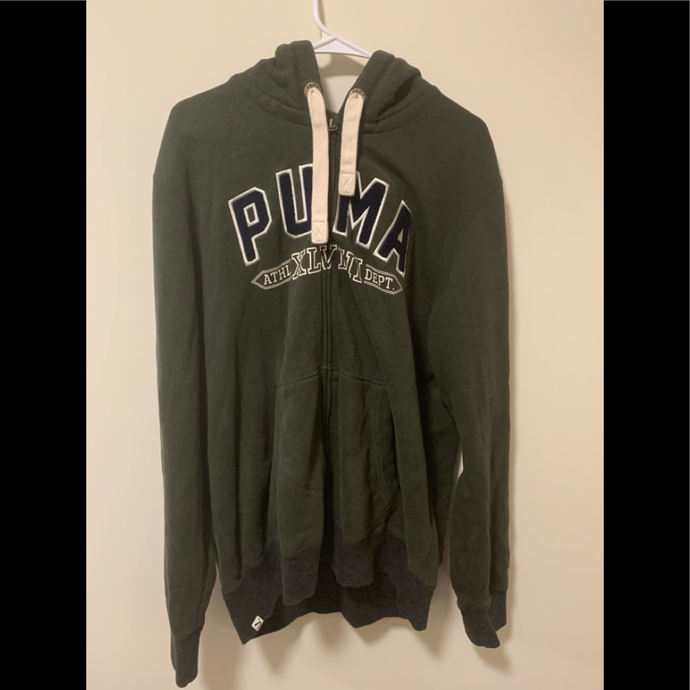 VINTAGE Puma zip hoodie szXL